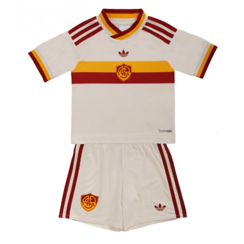 AS Roma Manu Kone #17 Bortaställ Barn 2026-27 Kortärmad (+ Korta byxor)